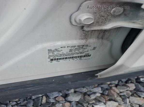 3FTTW8F95PRA83757 2023 FORD MAVERICK White Widok naklejki z numerem VIN