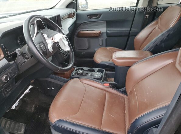 3FTTW8F96NRA13472 2022 FORD MAVERICK Черный Вид салона спереди