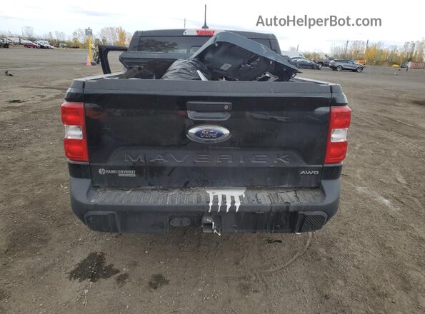 3FTTW8F96NRA13472 2022 FORD MAVERICK Черный Вид сзади