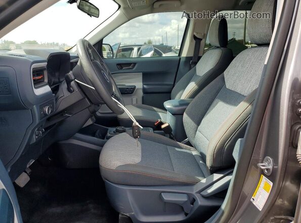 3FTTW8F99NRA83872 2022 FORD MAVERICK Gray Vista interior delantera