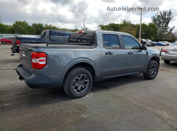 3FTTW8F99NRA83872 2022 FORD MAVERICK Gray Trasero derecho