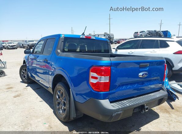 3FTTW8F9XNRA05665 2022 FORD MAVERICK Dark Blue Задняя левая четверть