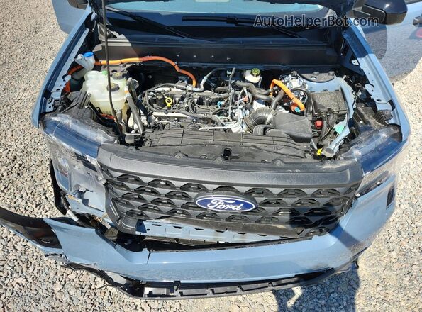 3FTTW8H34SRB23277 2025 FORD MAVERICK Синий Вид задней части салона