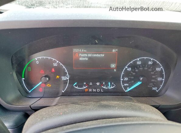 3FTTW8H36RRB16499 2024 FORD MAVERICK Зеленый Вид щитка приборов