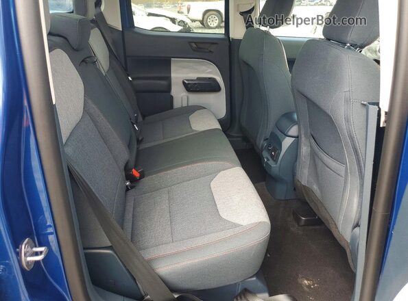 3FTTW8H90RRA09260 2024 FORD MAVERICK Blue Вид задніх сидінь