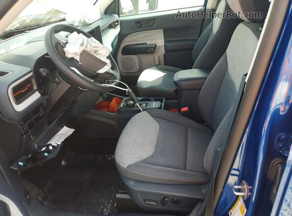 3FTTW8H90RRA09260 2024 FORD MAVERICK Blue Вид салону спереду
