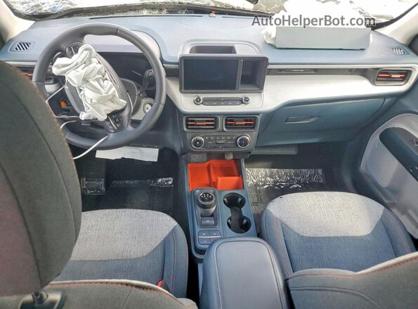 3FTTW8H90RRA09260 2024 FORD MAVERICK Blue Вид панелі приладів
