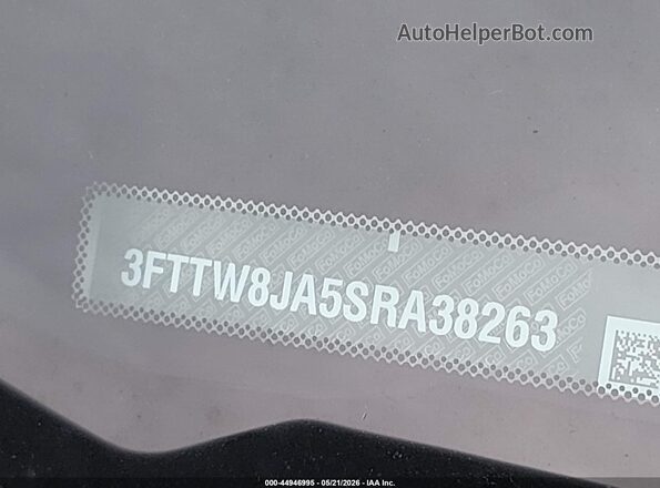 3FTTW8JA5SRA38263 2025 FORD MAVERICK Белый 