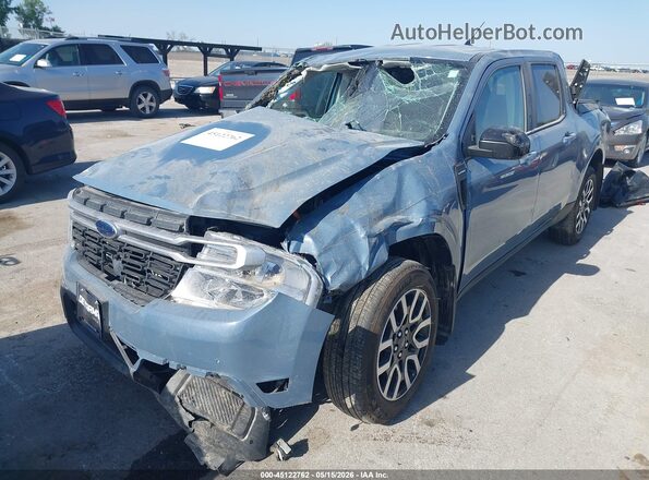 3FTTW8M33RRA84536 2024 FORD MAVERICK Blue Вид спереду