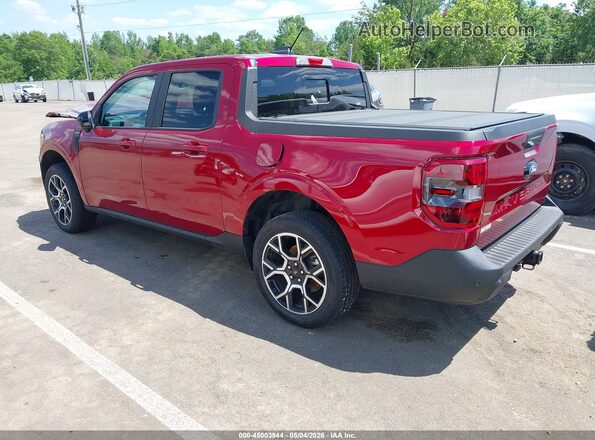 3FTTW8S32SRB46176 2025 FORD MAVERICK Burgundy 