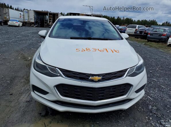 3G1BE5SM0GS605509 2016 CHEVROLET CRUZE White წინა ხედი