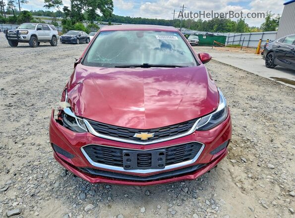3G1BE5SM3HS519063 2017 CHEVROLET CRUZE Red 