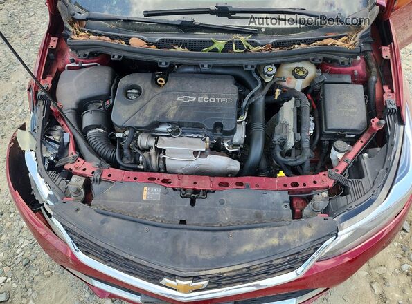 3G1BE5SM3HS519063 2017 CHEVROLET CRUZE Red 