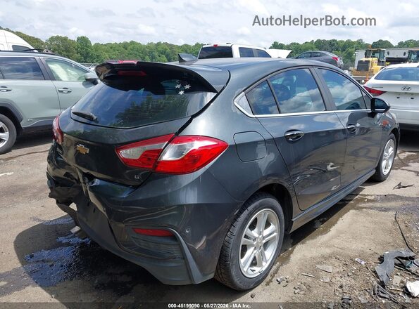 3G1BE6SM2JS589343 2018 CHEVROLET CRUZE Серый Задняя правая четверть