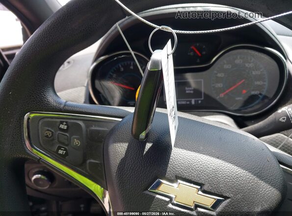 3G1BE6SM2JS589343 2018 CHEVROLET CRUZE Серый Вид панели приборов