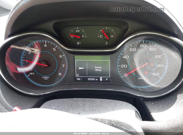 3G1BE6SM2JS589343 2018 CHEVROLET CRUZE Серый Вид задних сидений