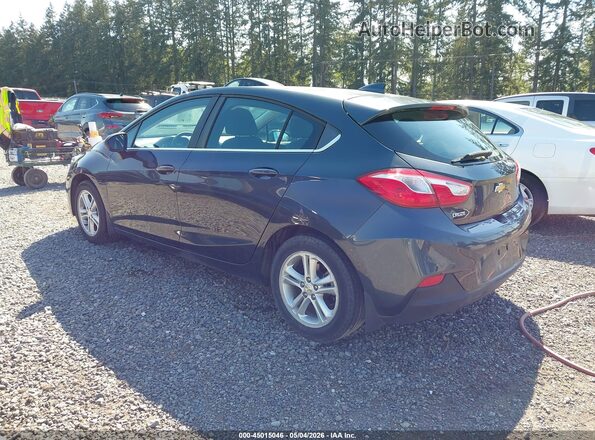 3G1BE6SM3HS537505 2017 CHEVROLET CRUZE Gray Trasero izquierdo