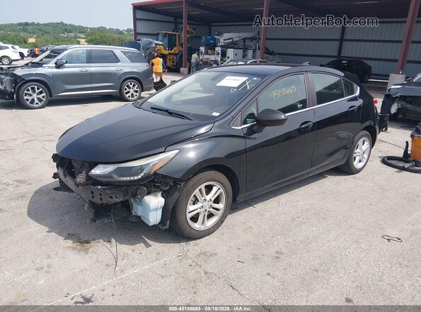 3G1BE6SM3JS557940 2018 CHEVROLET CRUZE Black Առջևի ձախ երեք քառորդ տեսարան