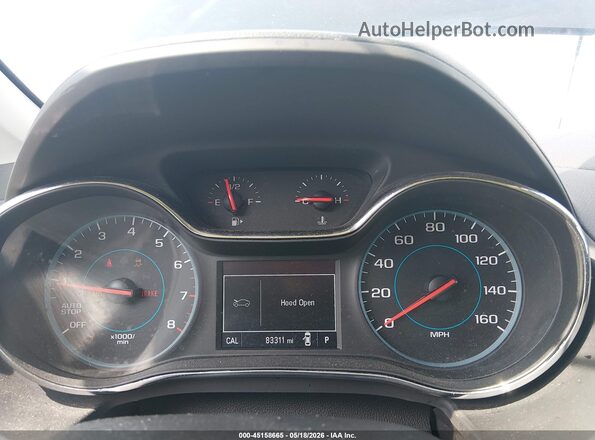 3G1BE6SM3JS557940 2018 CHEVROLET CRUZE Black Հետևի նստատեղերի տեսք