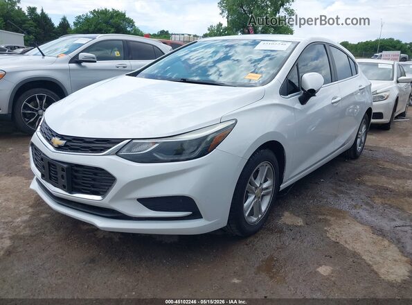 3G1BE6SM4HS567161 2017 CHEVROLET CRUZE White Առջևի ձախ երեք քառորդ տեսարան