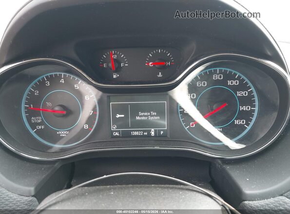 3G1BE6SM4HS567161 2017 CHEVROLET CRUZE White Հետևի նստատեղերի տեսք