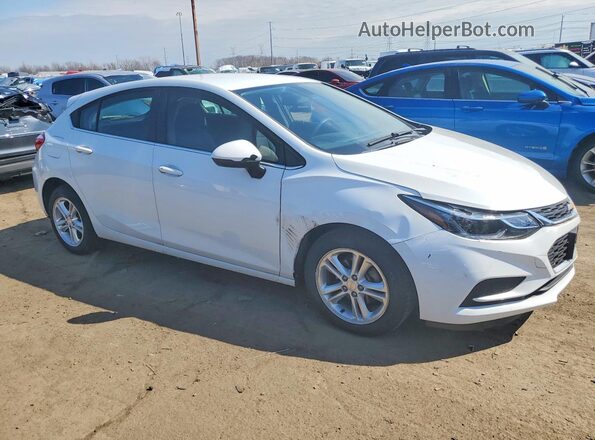 3G1BE6SM4JS652359 2018 CHEVROLET CRUZE Белый Передняя правая четверть