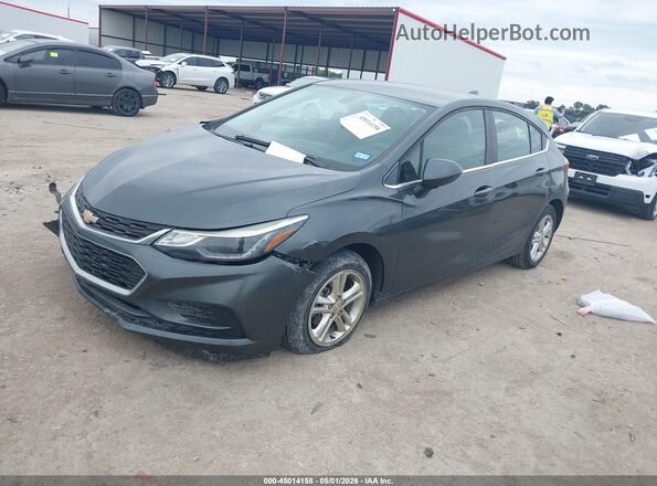 3G1BE6SM6JS633571 2018 CHEVROLET CRUZE Gray Առջևի ձախ երեք քառորդ տեսարան