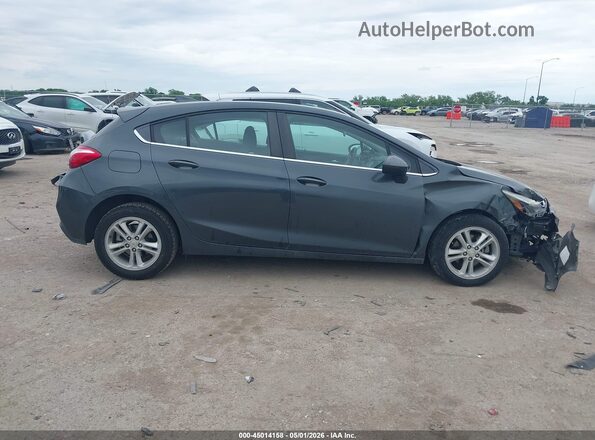 3G1BE6SM6JS633571 2018 CHEVROLET CRUZE Gray Սալոնի հետևի տեսք