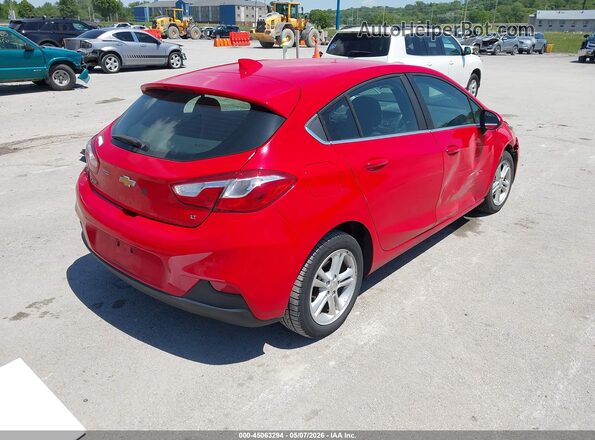 3G1BE6SM7JS607061 2018 CHEVROLET CRUZE Red 