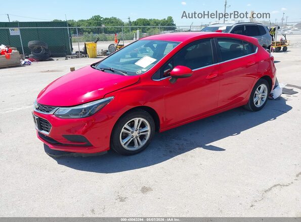 3G1BE6SM7JS607061 2018 CHEVROLET CRUZE Red 