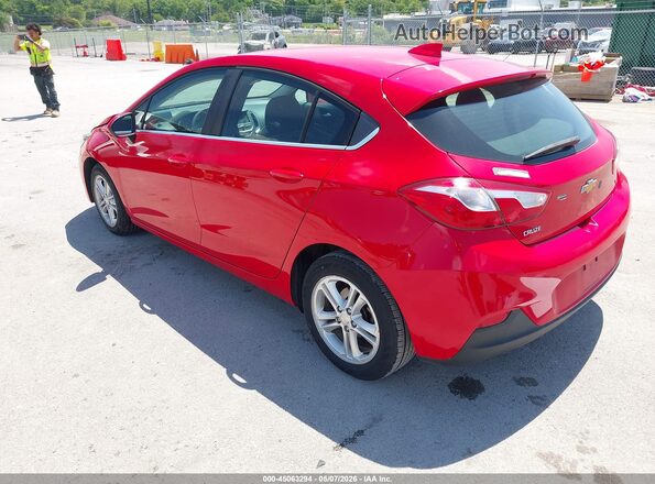 3G1BE6SM7JS607061 2018 CHEVROLET CRUZE Red 