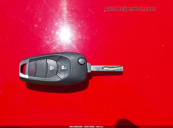 3G1BE6SM7JS607061 2018 CHEVROLET CRUZE Red 