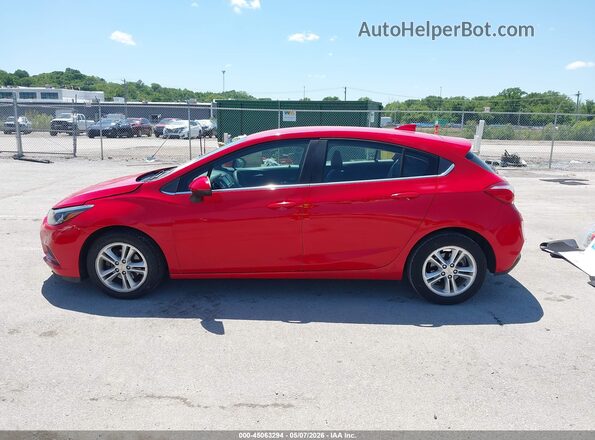 3G1BE6SM7JS607061 2018 CHEVROLET CRUZE Red 