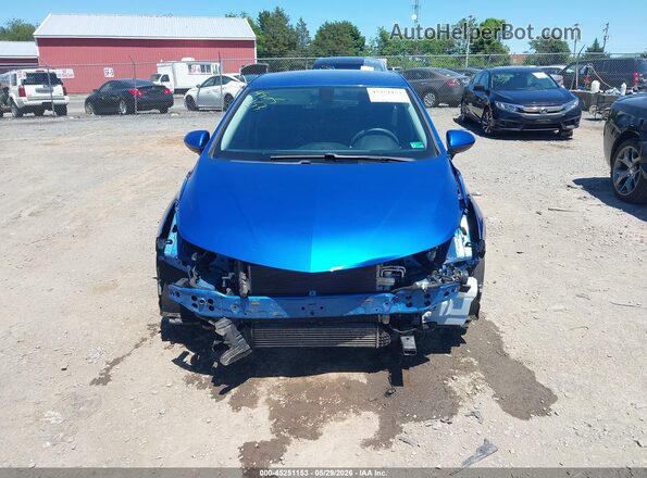 3G1BE6SM7JS654509 2018 CHEVROLET CRUZE Blue Widok z przodu