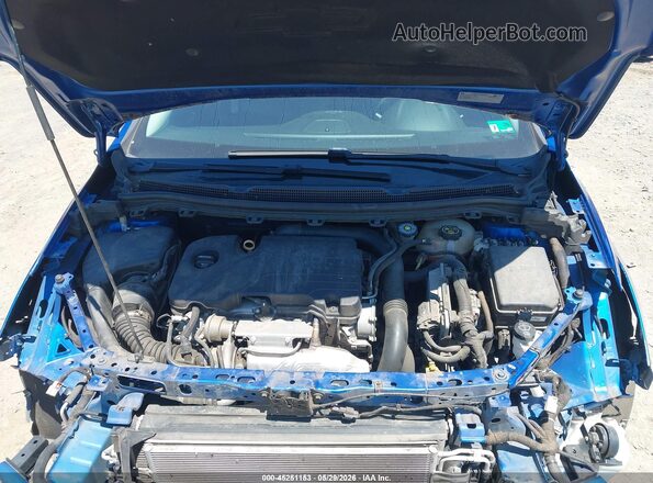 3G1BE6SM7JS654509 2018 CHEVROLET CRUZE Blue Widok z tyłu
