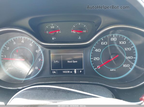 3G1BE6SM7JS654509 2018 CHEVROLET CRUZE Blue Widok tylnych siedzeń