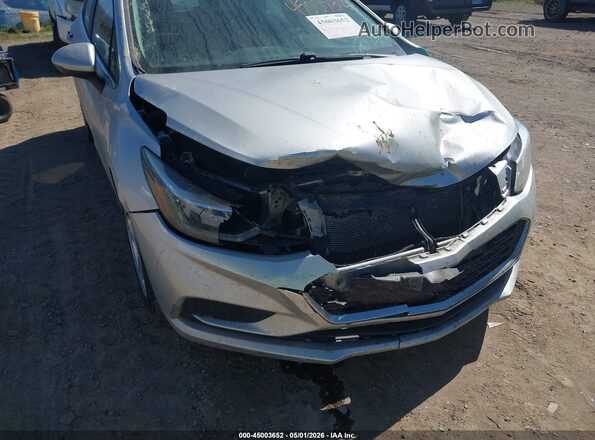 3G1BE6SM8JS628484 2018 CHEVROLET CRUZE Silver წინა ხედი