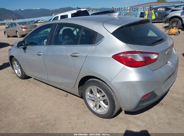 3G1BE6SM8JS628484 2018 CHEVROLET CRUZE Silver უკანა მარცხენა