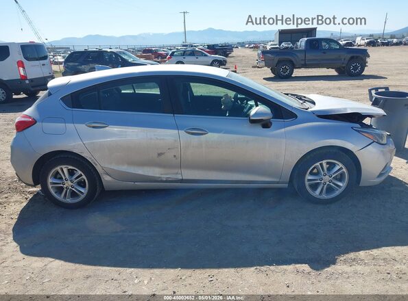3G1BE6SM8JS628484 2018 CHEVROLET CRUZE Silver უკანა სალონის ხედი