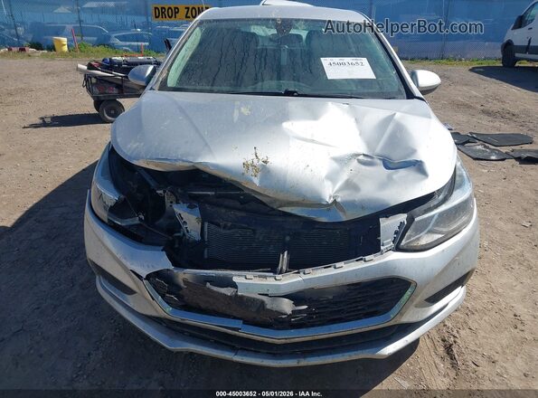 3G1BE6SM8JS628484 2018 CHEVROLET CRUZE Silver ხელსაწყოთა პანელის ხედი