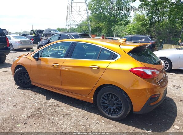 3G1BF6SM9HS583305 2017 CHEVROLET CRUZE Orange Задня ліва чверть