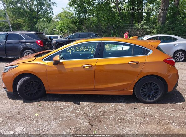 3G1BF6SM9HS583305 2017 CHEVROLET CRUZE Orange Панорамний вид салону 360°