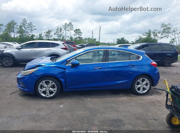 3G1BF6SM9HS585703 2017 CHEVROLET CRUZE Blue Панорамний вид салону 360°