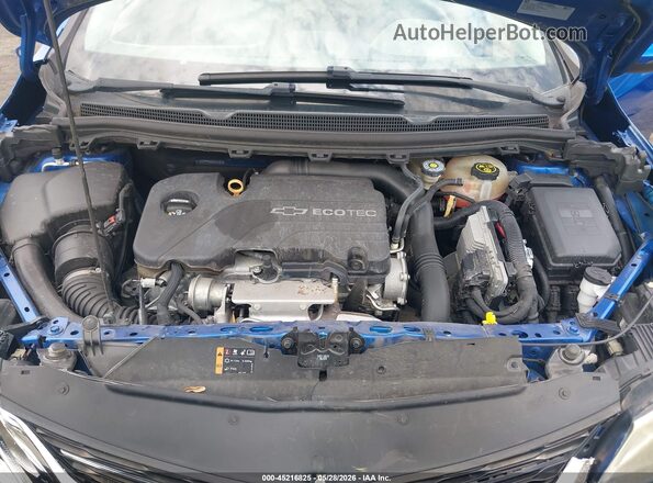 3G1BF6SM9HS585703 2017 CHEVROLET CRUZE Blue Вид ззаду