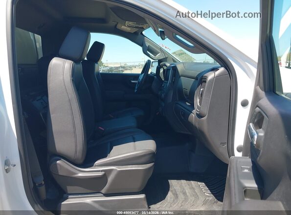 3GCNAAEK0PG351807 2023 CHEVROLET SILVERADO White Вид салону спереду