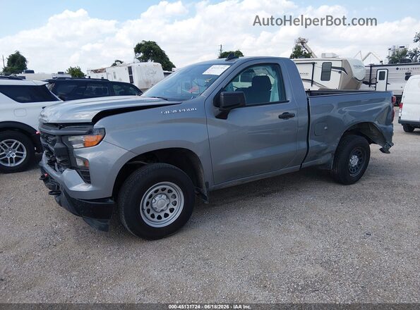 3GCNAAEK7TG146608 2026 CHEVROLET SILVERADO Silver Przód lewy