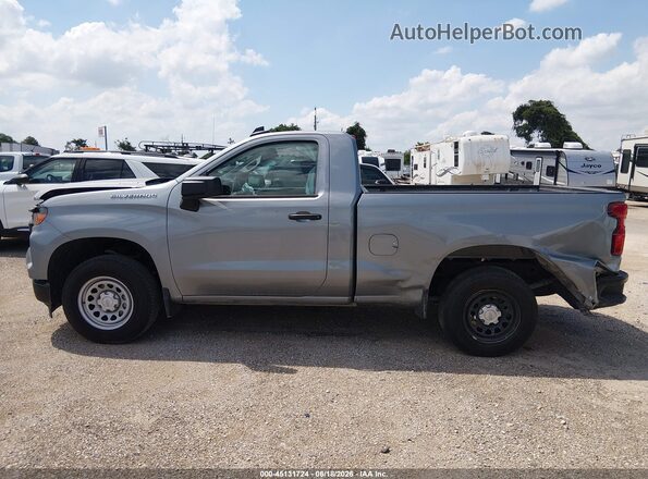 3GCNAAEK7TG146608 2026 CHEVROLET SILVERADO Silver Widok wnętrza 360 stopni