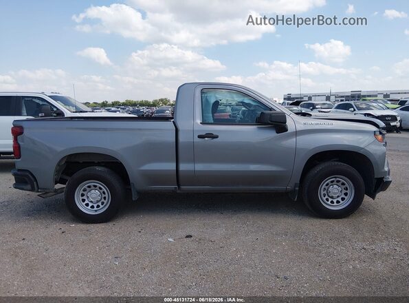 3GCNAAEK7TG146608 2026 CHEVROLET SILVERADO Silver Widok wnętrza z tyłu
