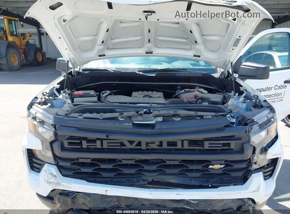 3GCNAAEK9RG106166 2024 CHEVROLET SILVERADO White Вид ззаду