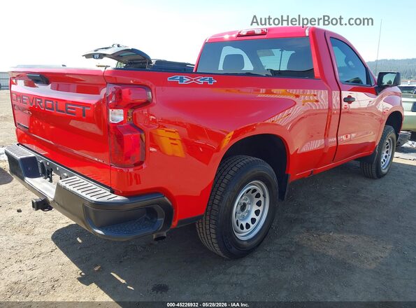 3GCNKAEKXTG233531 2026 CHEVROLET SILVERADO Red Trasero derecho